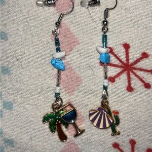 “Vacation Mode” - Multicolor Handmade Earrings